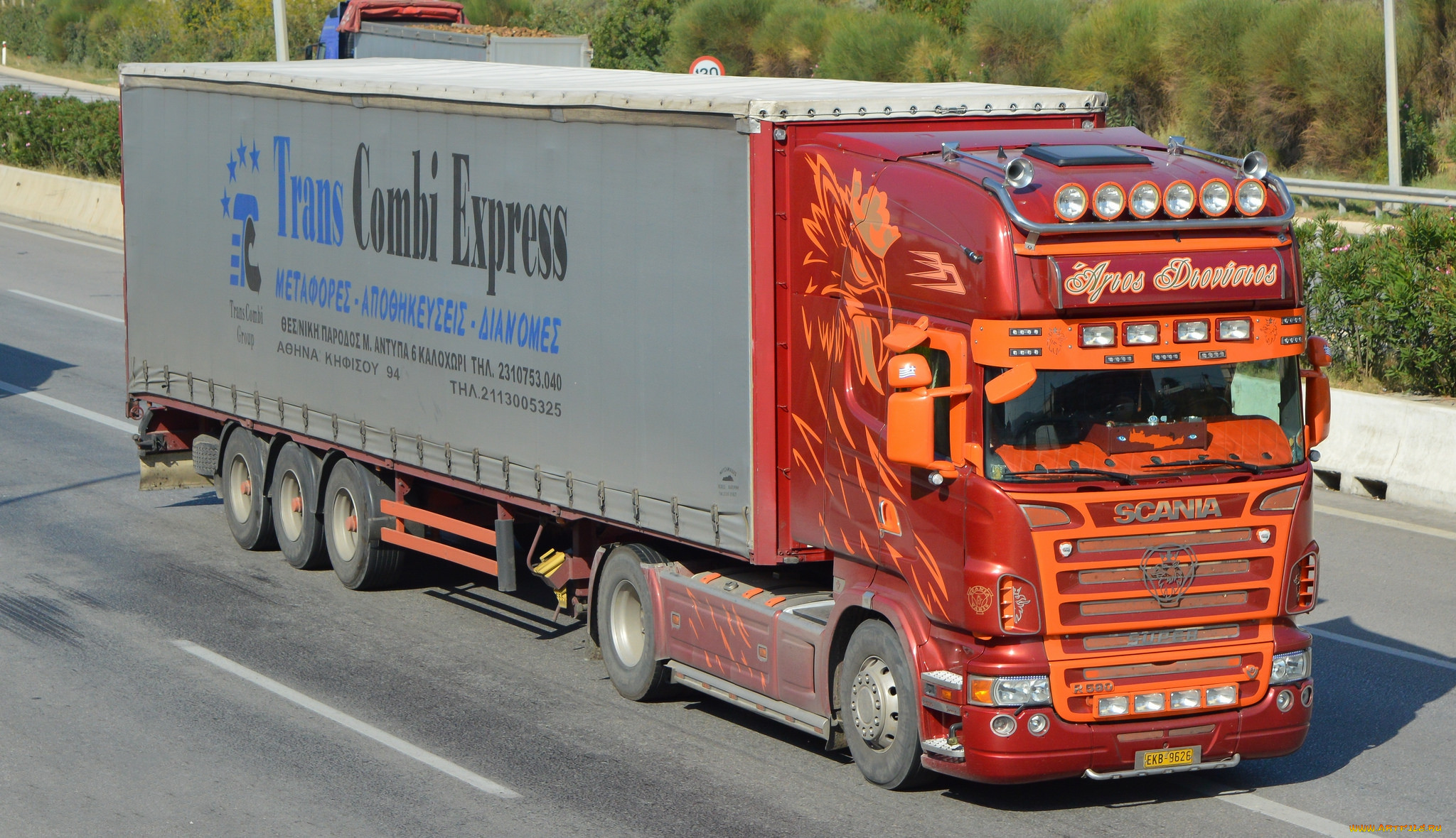 scania r580 tl saint dionysios, , scania , , , , , , 
